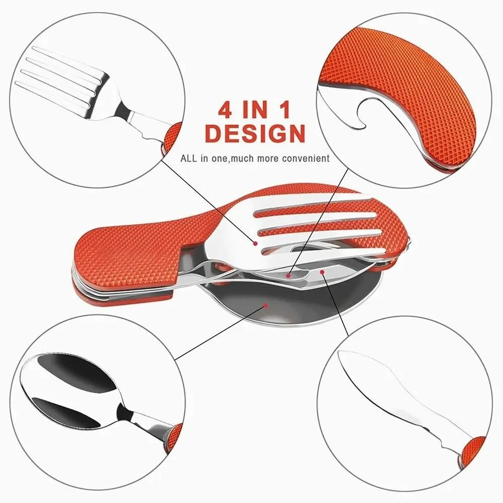 Foldaway Camping Utensil Set