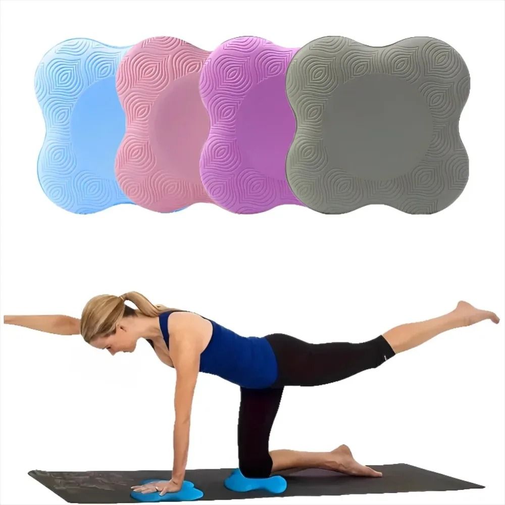 Thickened TPE Anti-Slip Yoga Knee Pad | Soft Slow-Rebound Cushion for Knees & Elbows | Professional Fitness Support