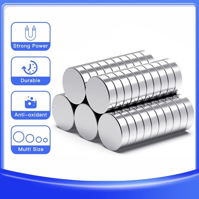 Super Strong Round Disc Magnet Powerful Neodymium Magnets for Home, Office, and Craft Use