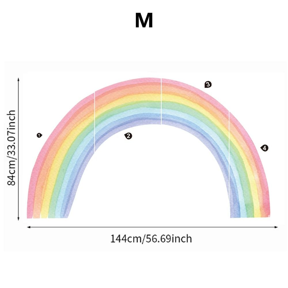 Large Pastel Rainbow Mural – High-Definition Chromatic Architectural Sculpture