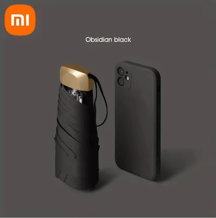 Xiaomi Capsule Mini Umbrella Ultra Light Dual Use Rain and UV Pocket Umbrella