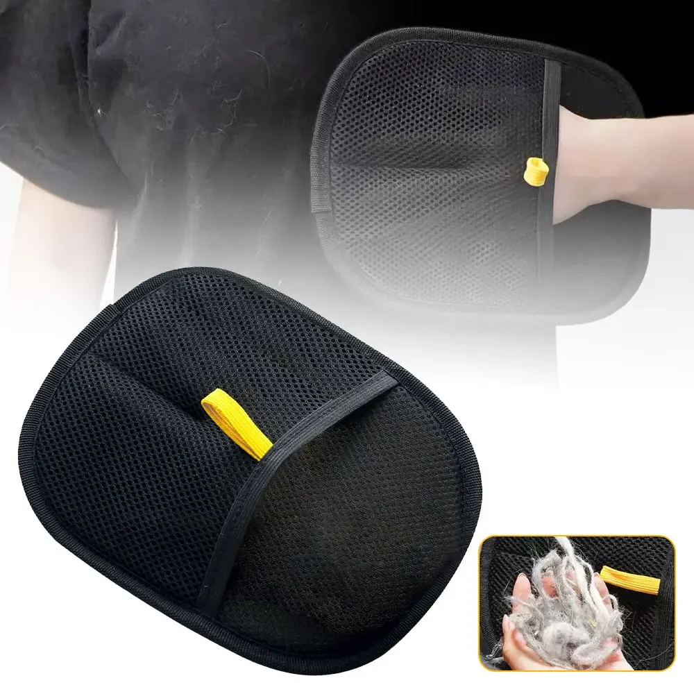 Pet Hair Removal Gloves - Grooming & Deshedding Gloves for Dogs and Cats - Multi-Surface Brush for Sofas, Carpets