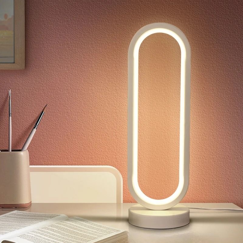 Retro Radio USB Plug In LED Night Light with Tri Color Dimming for Bedroom and Living Room