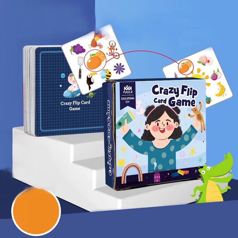 Kids Matching Card Game, Spot-the-Match Memory Training Cards