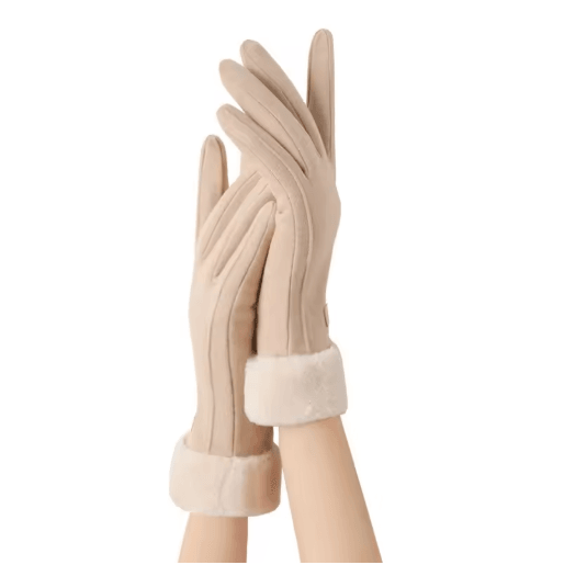 Womens Thermal Cycling Gloves Winter Warm Riding Gloves with Soft Lining