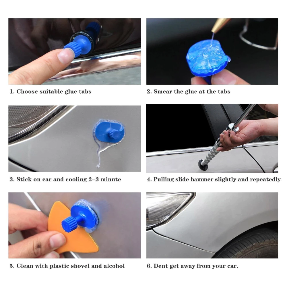 Dent Removal With T Bar