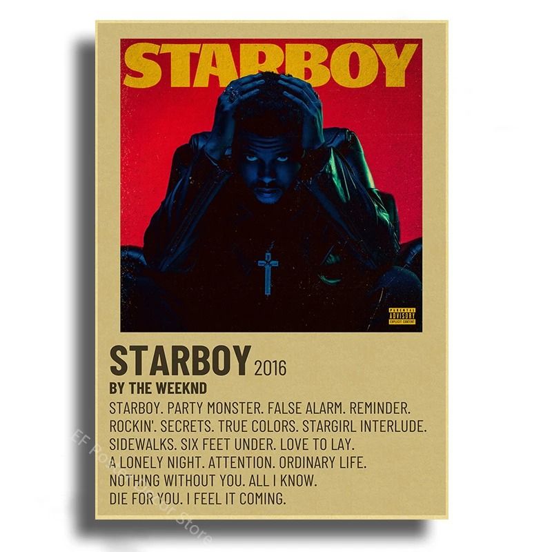 Modern Indie & Retro Music Album Aesthetic Art Print