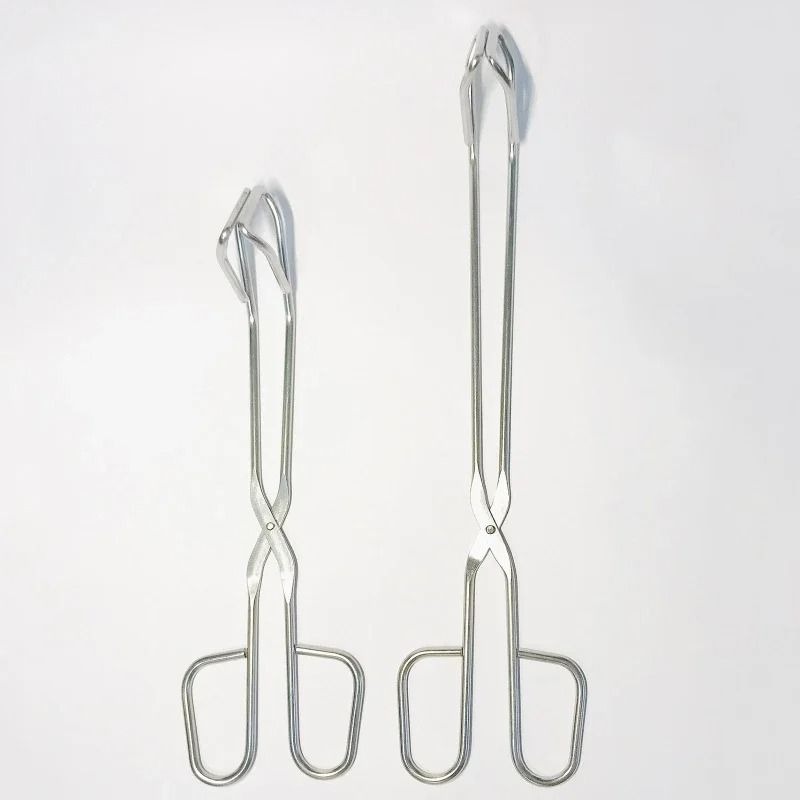 Stainless Steel BBQ Food Tongs Heat Resistant Grill Cooking Clip