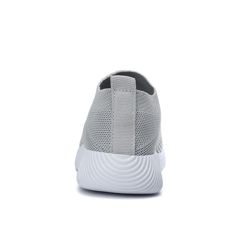 Women Vulcanized Shoes Casual Slip On Flats Plus Size