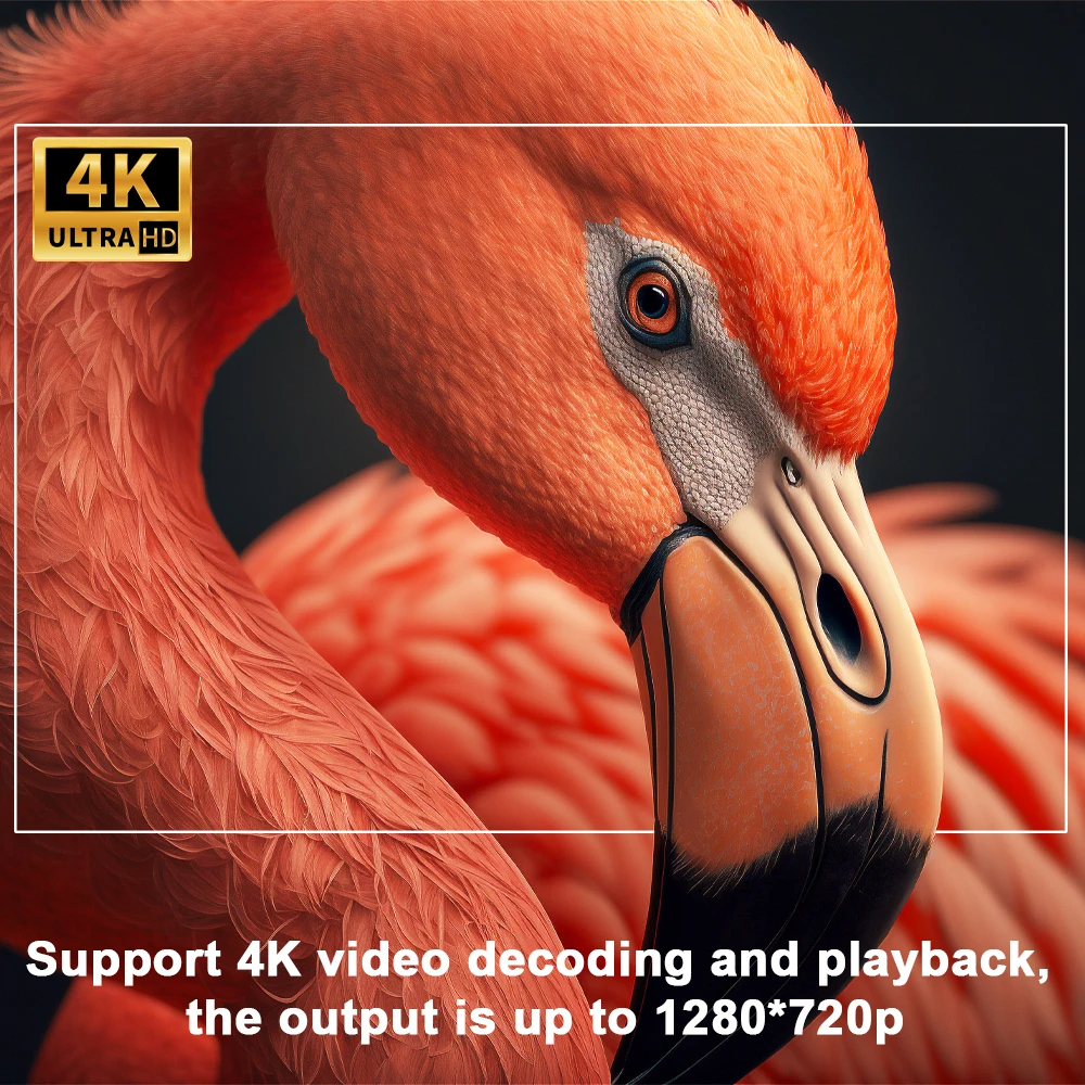 4K Android 11 Home Cinema Projector with WiFi, Perfect for Indoor Outdoor Use