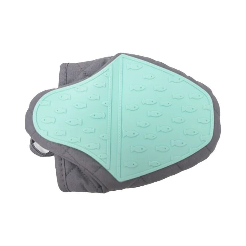 Fish Shaped Silicone Oven Glove Heat Resistant Anti Scald Mitt