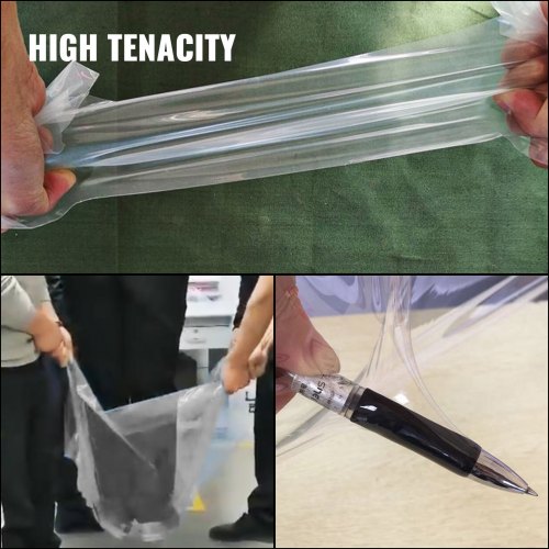 Greenhouse Polyethylene Film Mil, Clear Plastic Cover with UV Resistance, Tear-Proof Strength & Weather Protection