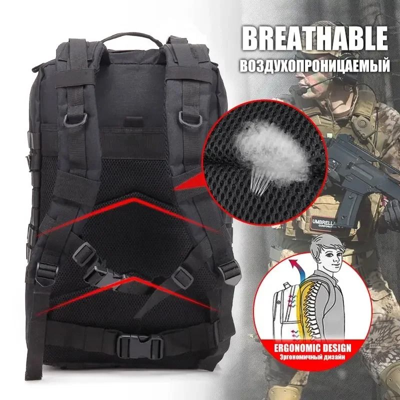 Heavy Duty Tactical Adventure Back Pack