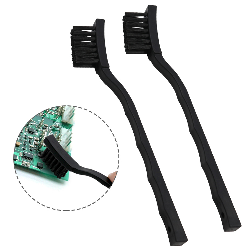 Anti Static PCB Cleaning Brush with Crank Handle Precision Electronics Scrubber