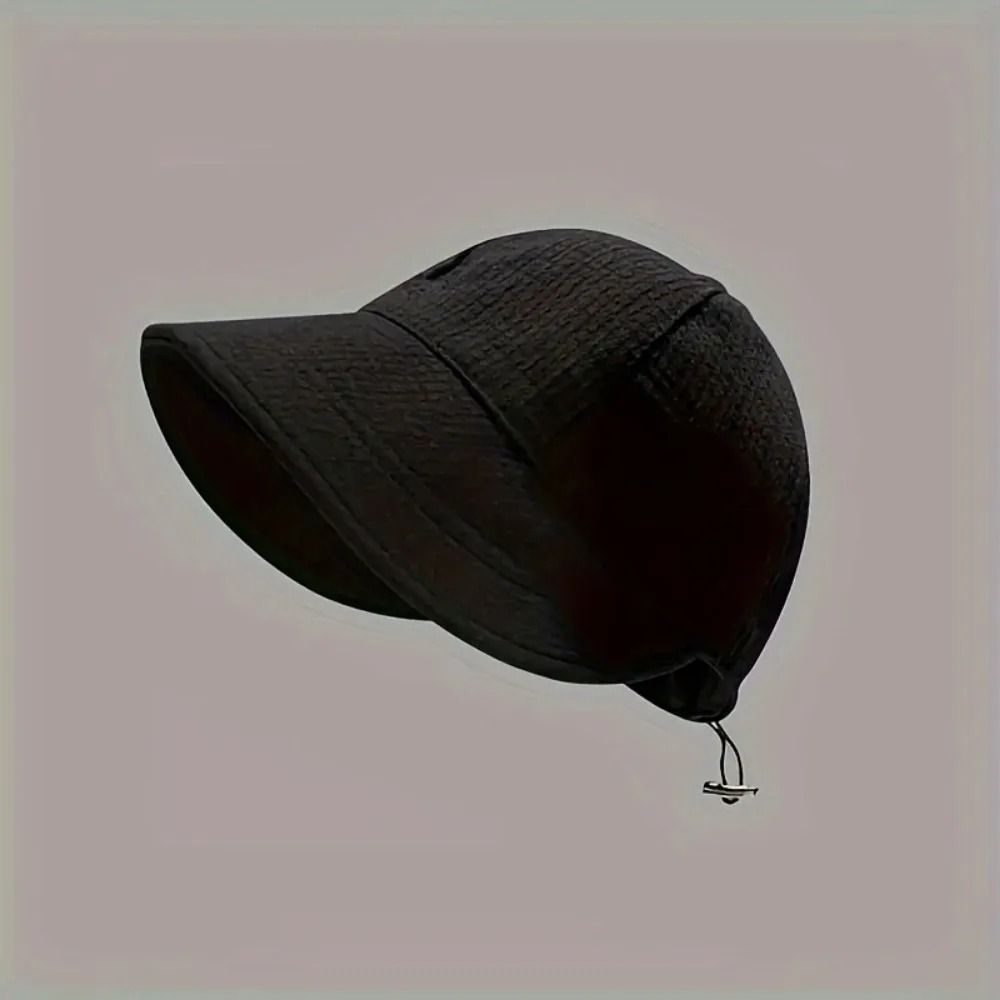 Stylish Waffle Pattern Drawstring Baseball Cap