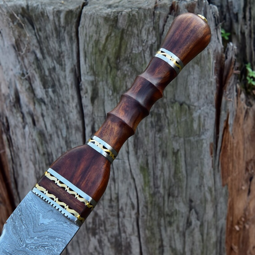 Ancient Roman Gladius - Hand-Forged Damascus Steel Replica