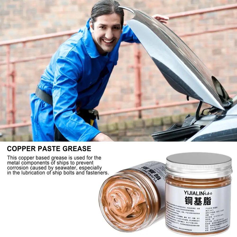 Copper Grease Anti Seize Lubricant High Temperature Brake Thread Protection Paste