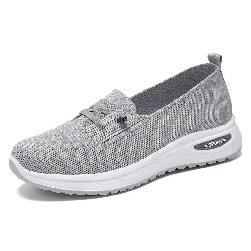 BreezeWalk Women's Breathable Pink Fitness Sneakers