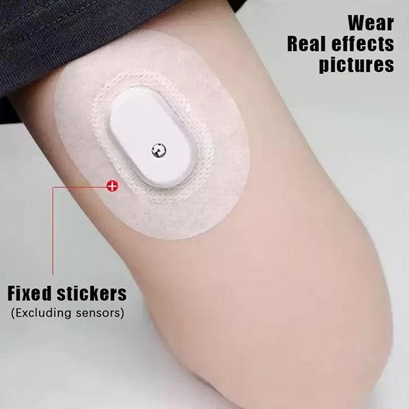 Waterproof Silicone Adhesive Medical Tape Sensor Fixing Patch