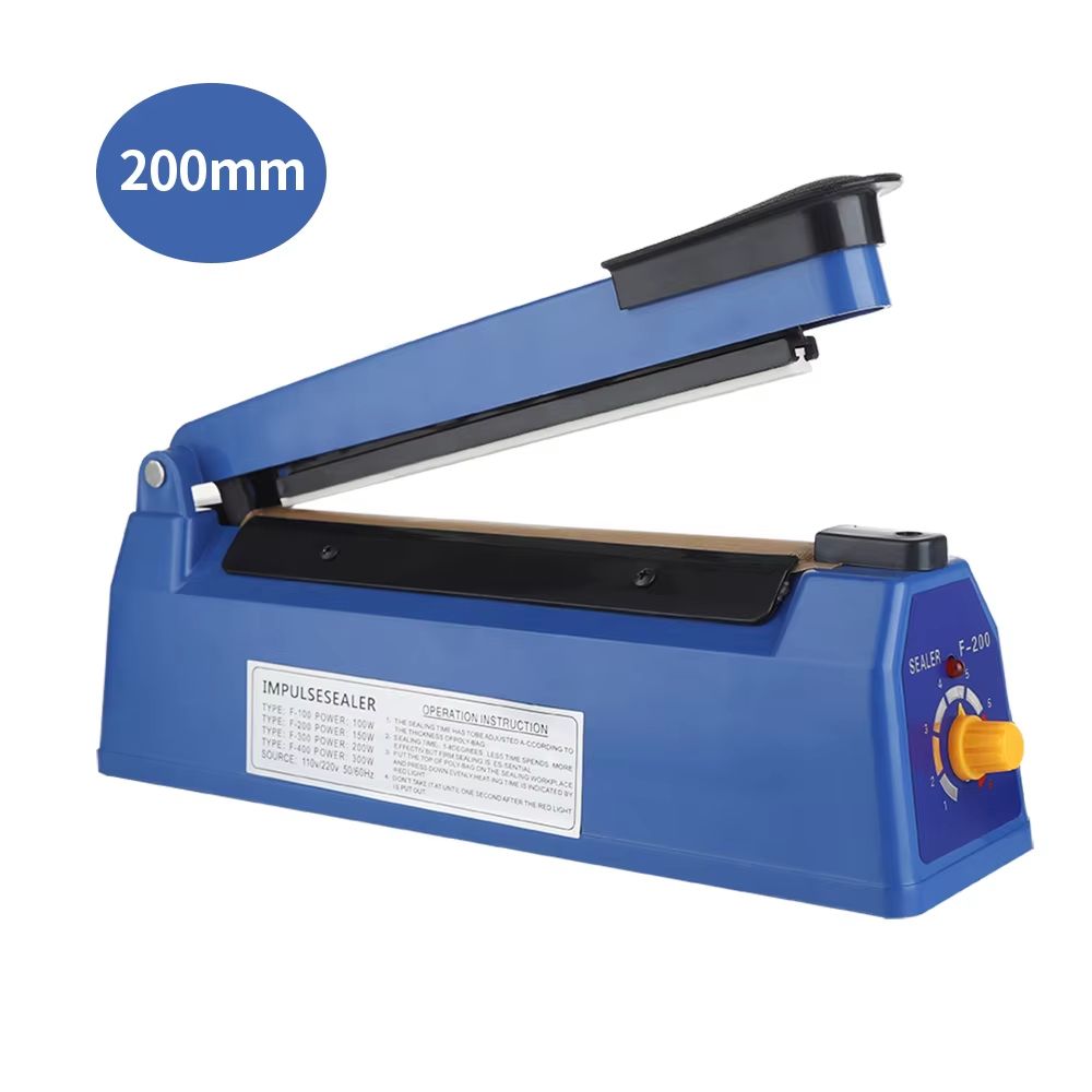 Electric Heat Sealer – Hand Press Vacuum Food & Packaging Bag Sealing Machine