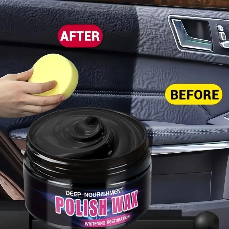 Universal Leather and Plastic Repair Polishing Wax Automotive Interior Reconditioning Cream