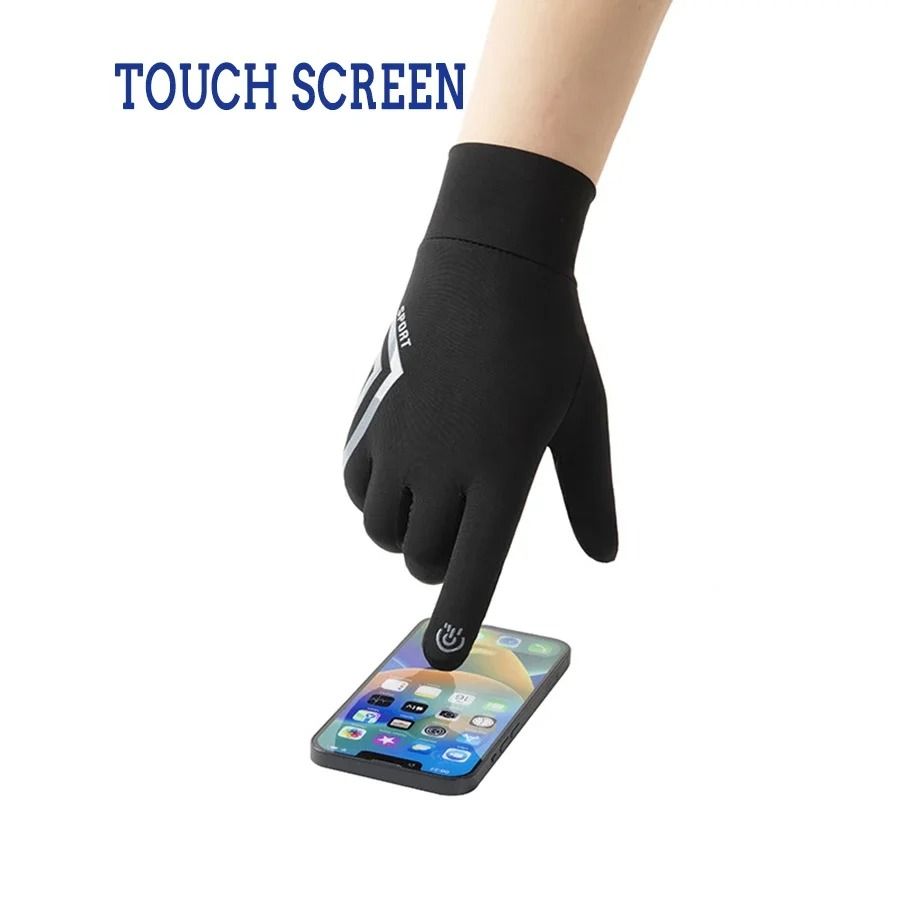 Professional Lightweight Ice-Silk Running Gloves