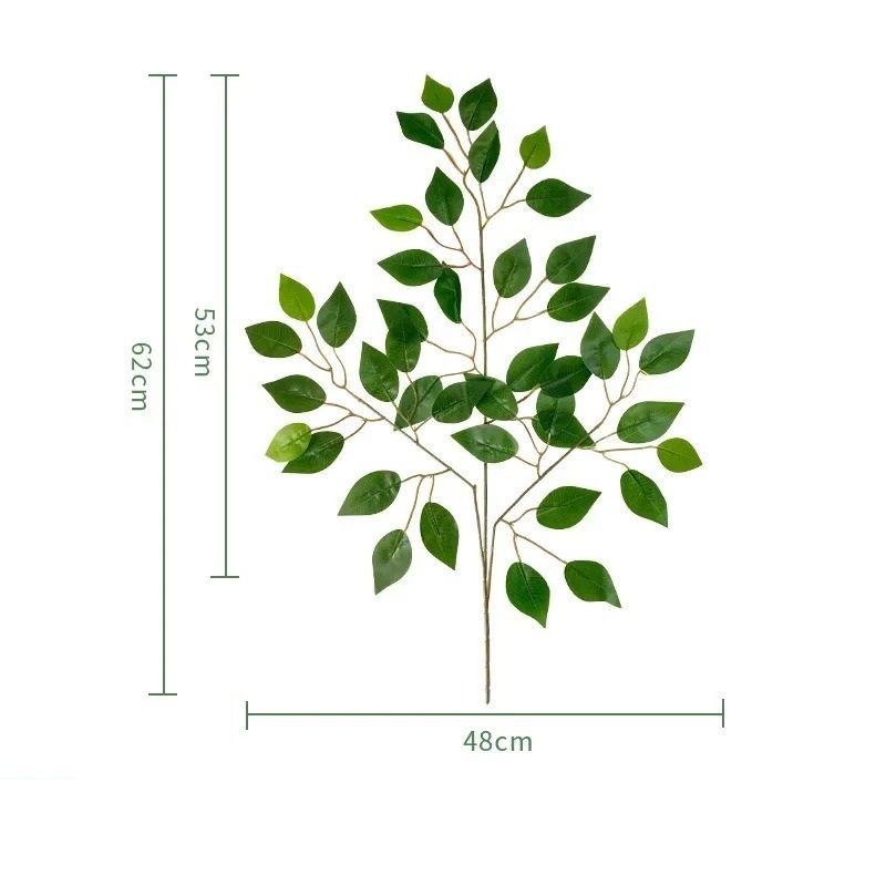 Silver Dollar Artificial Eucalyptus Greenery Stem