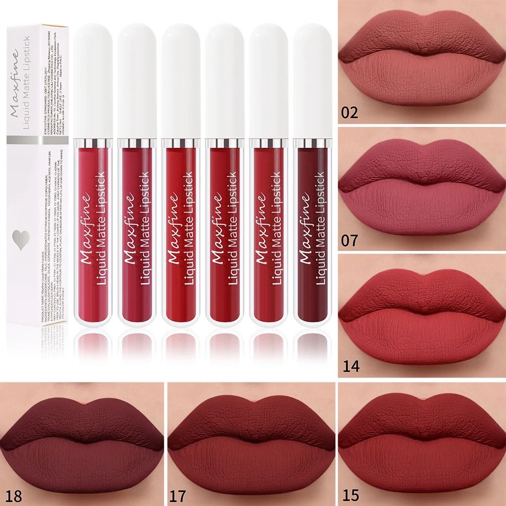 Matte Velvet Waterproof Lip Glaze