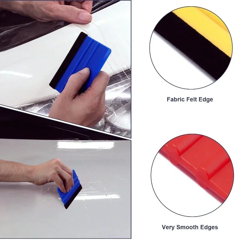Car Vinyl Wrap Tool Kit Squeegee Scraper Cutter Set