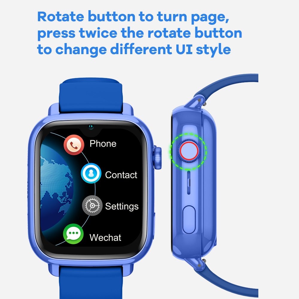 Kids Smartwatch GPS Video Call Tracker with SOS and APP Download