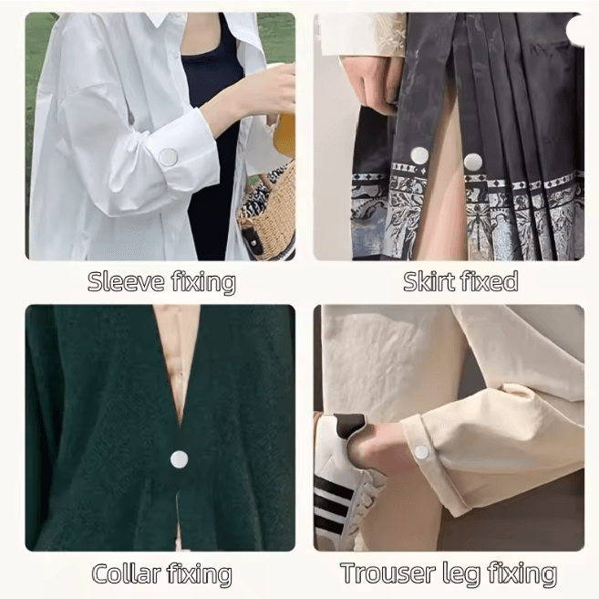 Seamless Spiral Clothing Fixing Clips