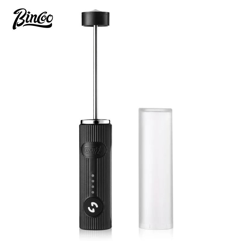 Bincoo Milk Foamer Coffee Whisk Mixer Mini Frother Handle Stirrer