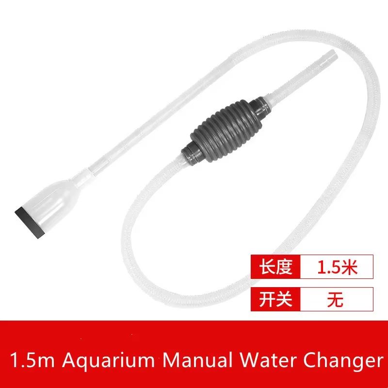 5 ft Manual Aquarium Water Changer & Siphon Vacuum Cleaner – Fish Tank Maintenance Tool