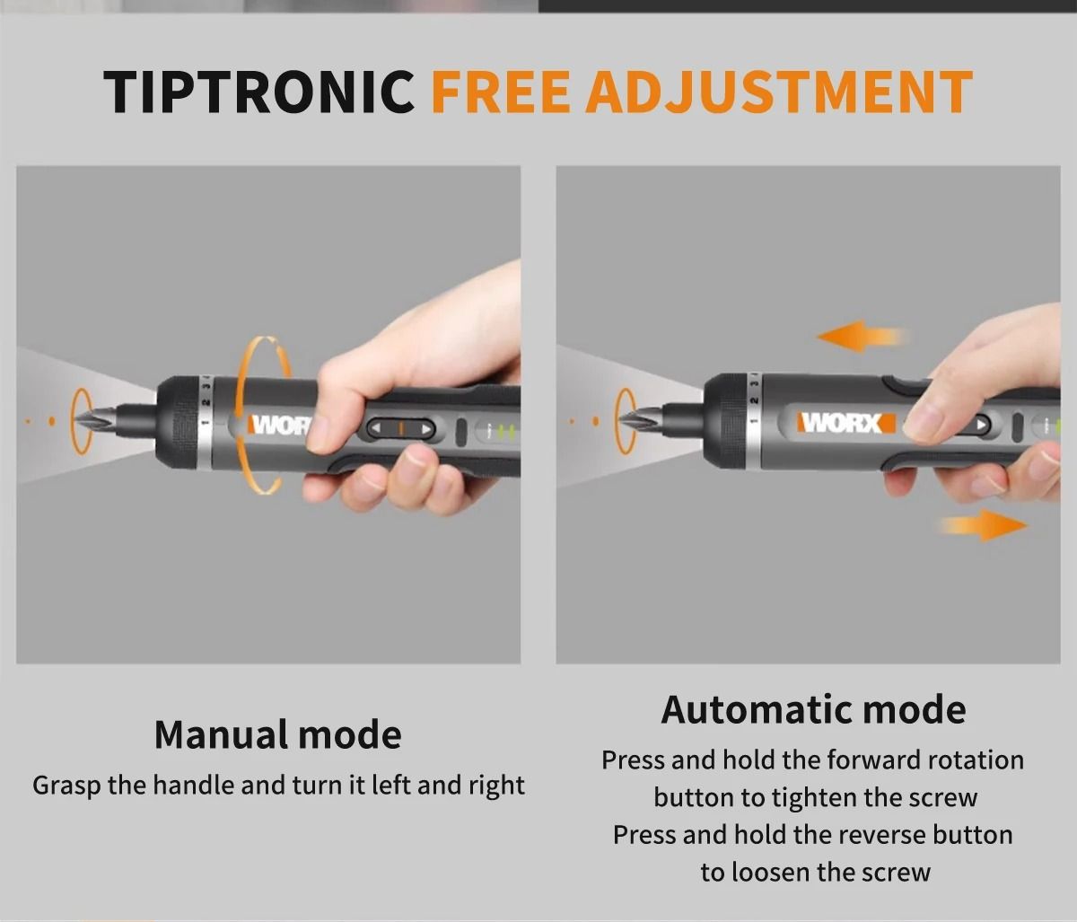 Smart Rechargeable Electric Screwdriver Kit with 30 Piece Bit Set