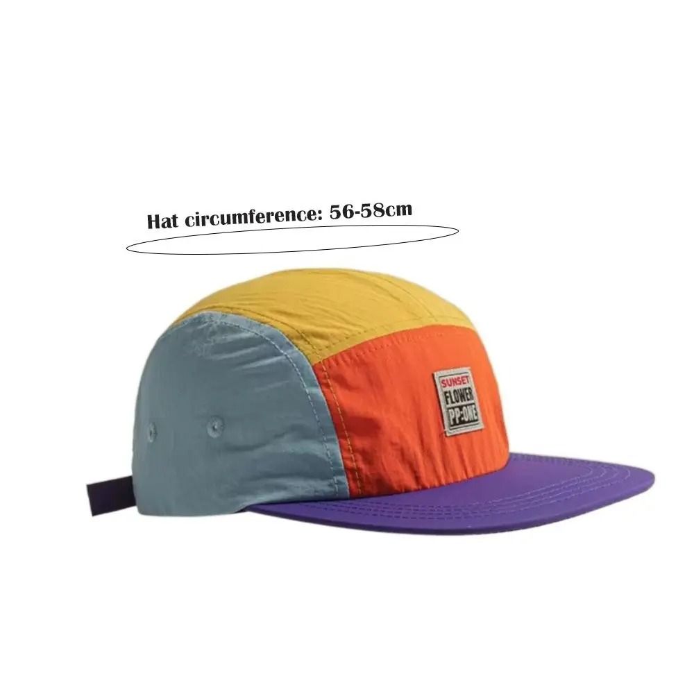 Retro Japanese Hip-Hop Cap – 5-Panel Flat Brimmed Baseball Hat – High-Yield Lifestyle Interaction Hub