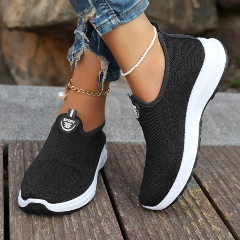 Breathable Mesh Slip-On Sneaker Loafers