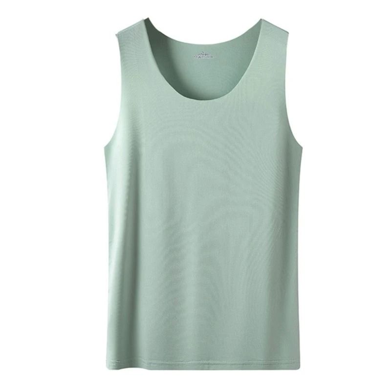 Women Ice Silk Seamless Racerback Tank Top