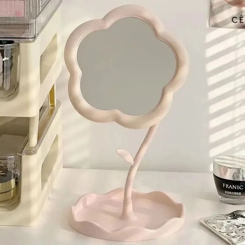 Creative Flower Desktop Mirror