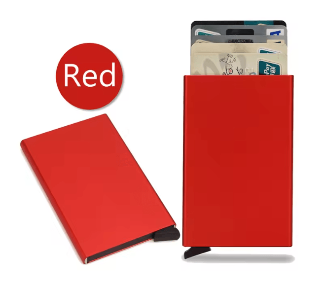 Metal Slim RFID Card Wallet