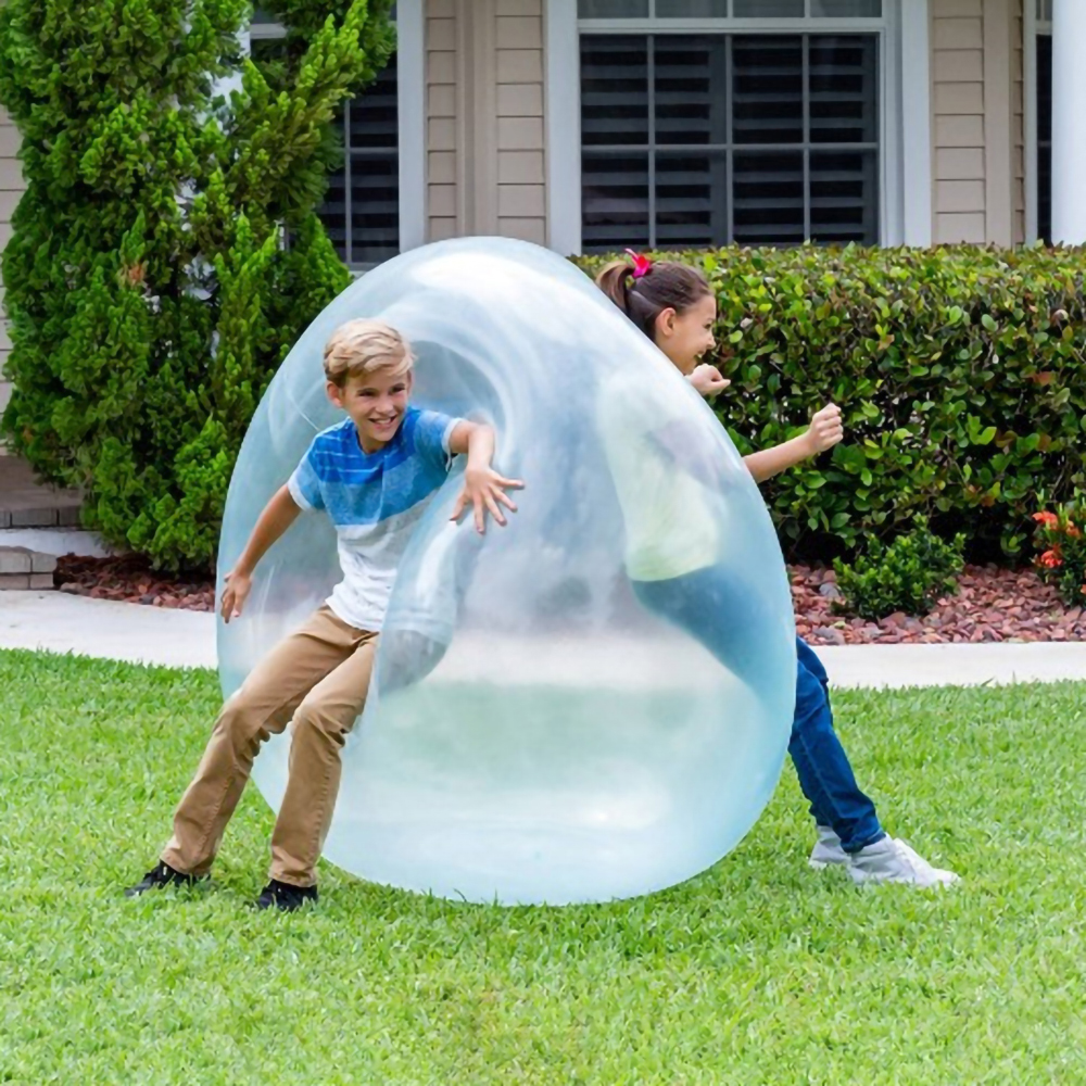 Inflatable Bubble Ball for Kids Outdoor Play Soft Water Balloon Ball Toy