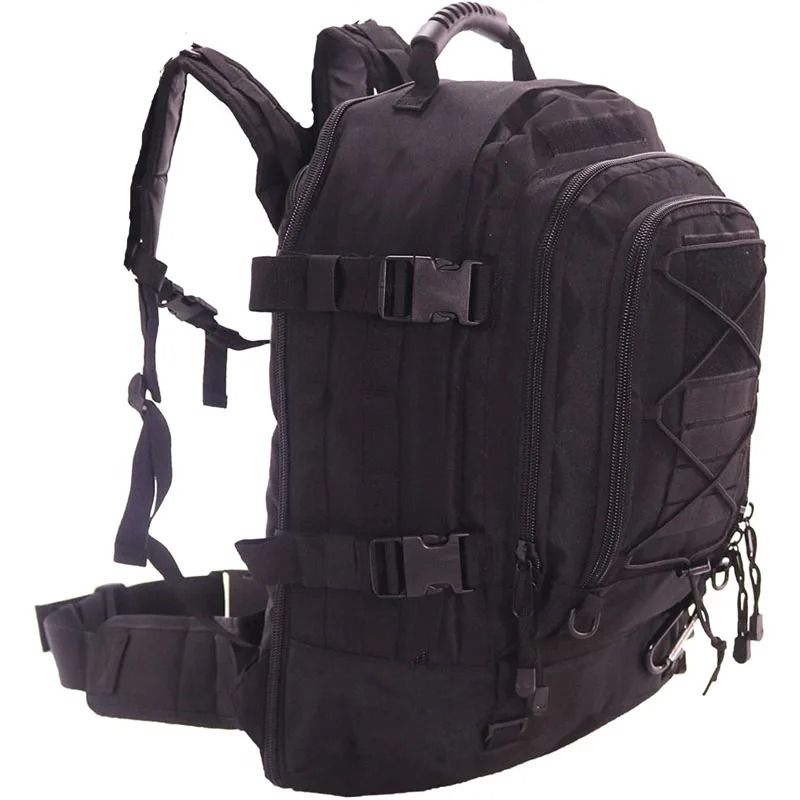 60L Military Tactical Backpack Army Molle Assault Rucksack Outdoor Travel Gear