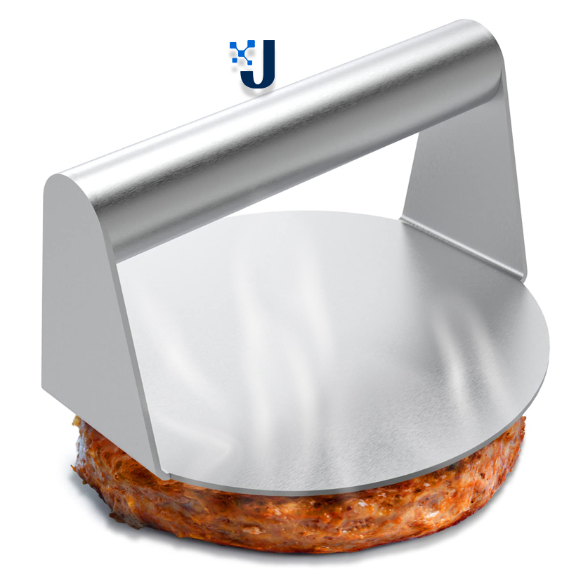 Stainless Steel Smash Burger Press, Hamburger Patties Meat Masher Mold
