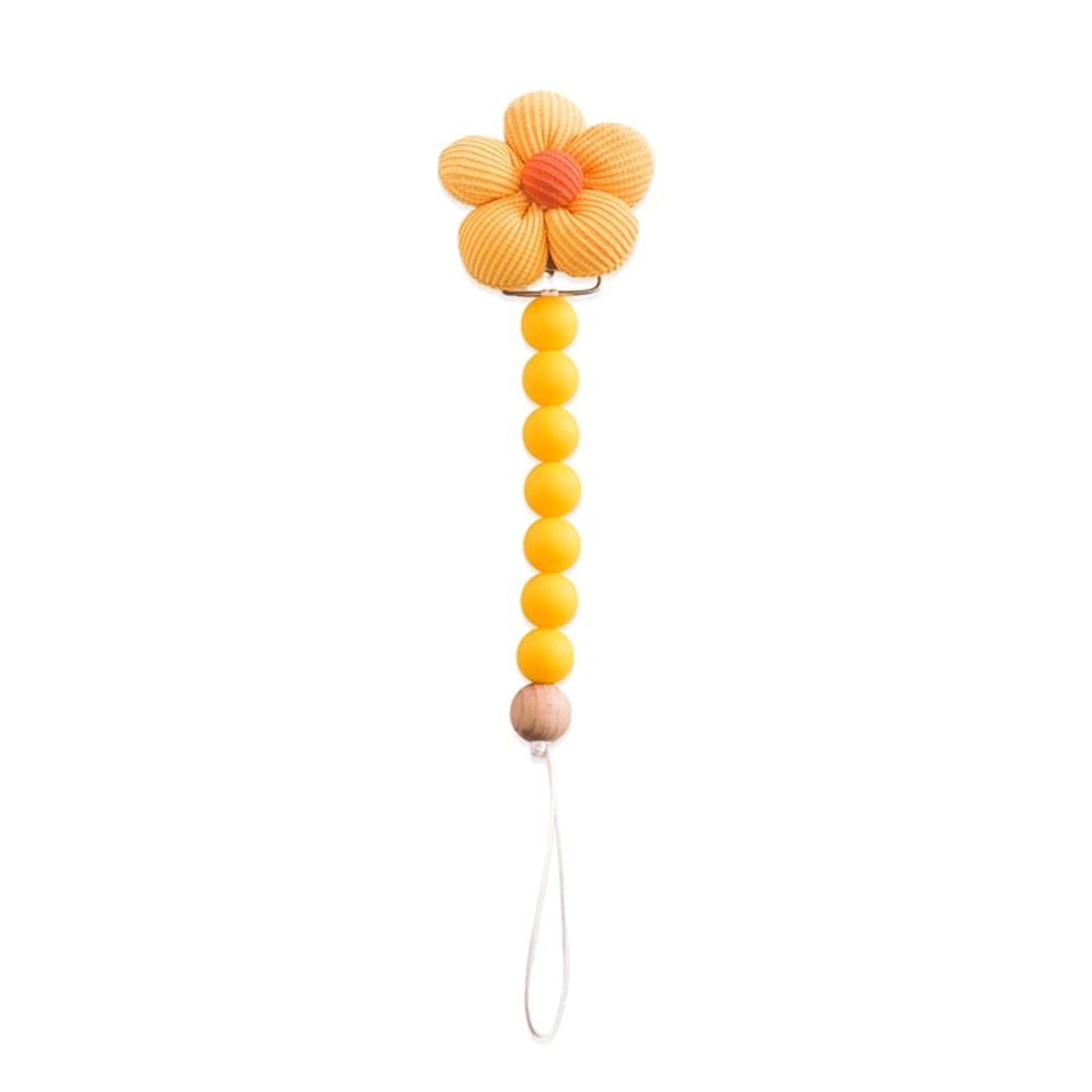 Silicone Crab Baby Teether with Natural Wooden Ring – BPA-Free Molar Toy