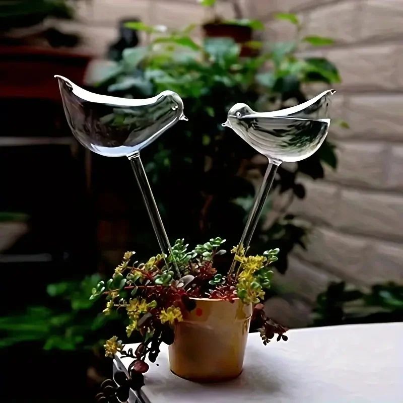 Automatic Bird Water Dispenser – Imitation Glass Pet Water Feeder for Effortless Daily Hydration