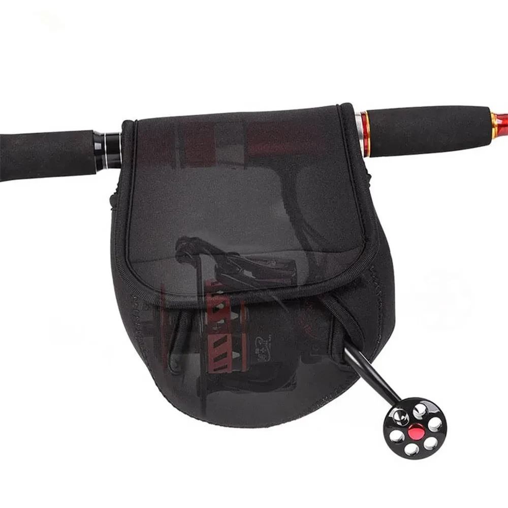 Universal Neoprene Spinning Fishing Reel Cover – Waterproof Protective Storage Case