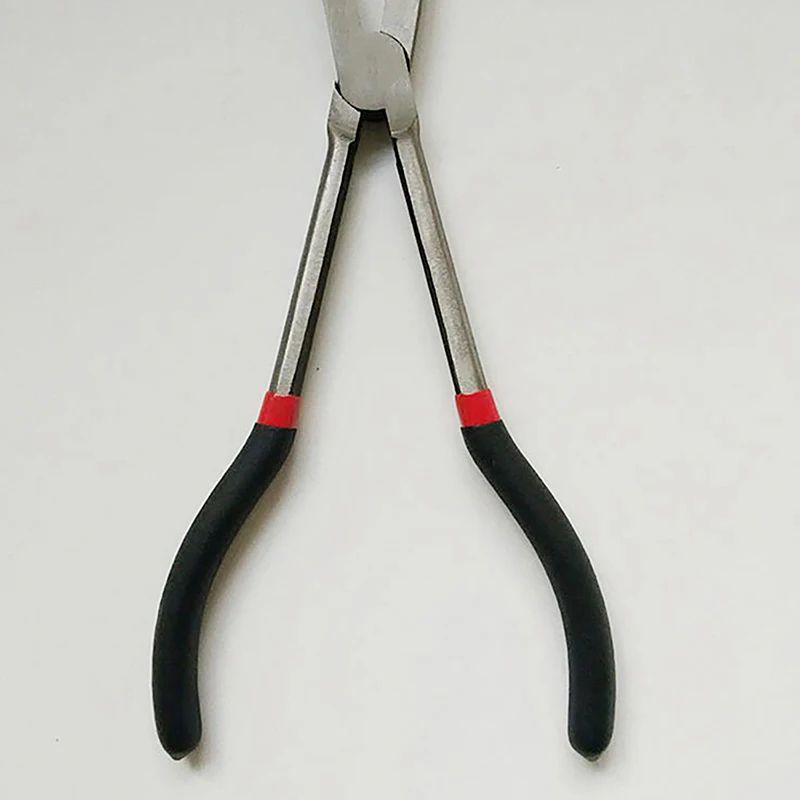 PrecisionGrip Carbon Steel Needle-Nose Fishing Pliers – Long Handle Non-Slip Gripper Tool