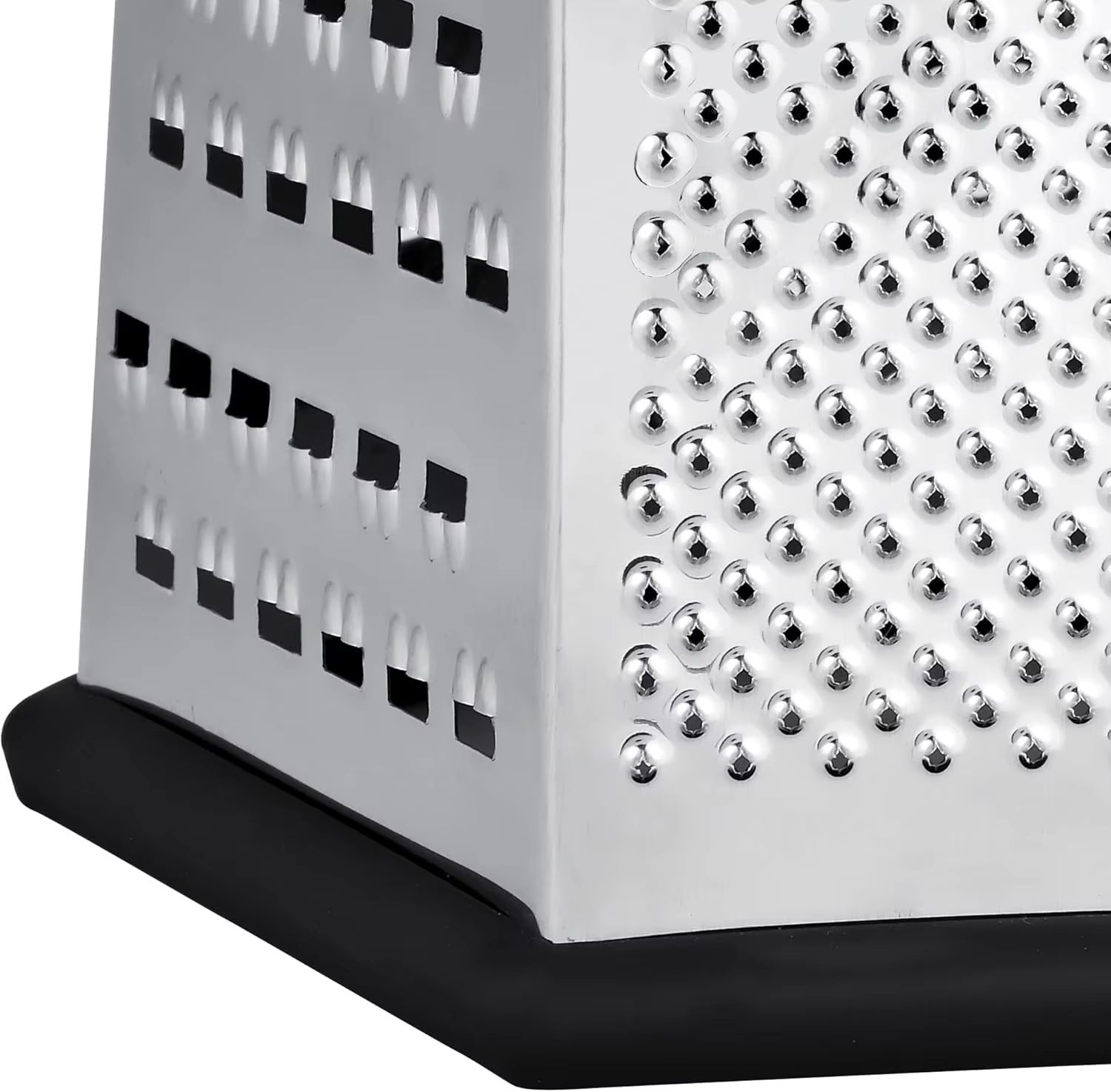 MultiSlice 6-Side Stainless Steel Box Grater – Multifunction Kitchen Slicer & Shredder