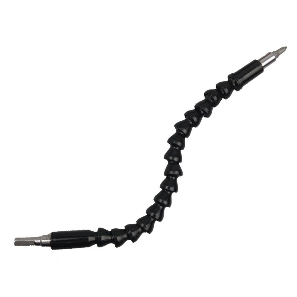 Flexible Snake Hose Drill Bit, Universal Electric Screwdriver Extension with Cardan Shaft Connection