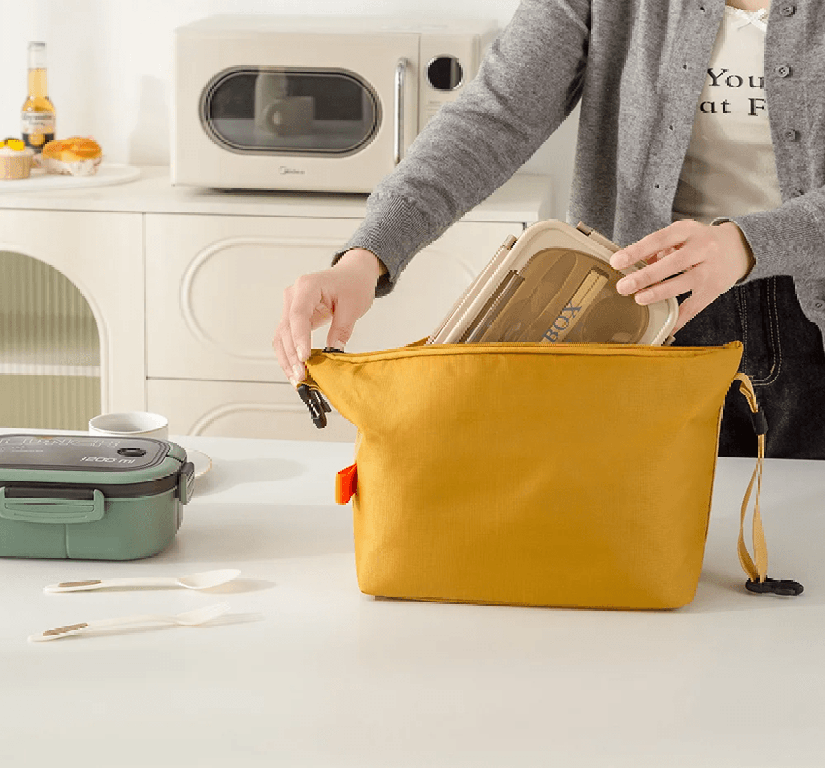 ThermaTote Insulated Bento Lunch Bag