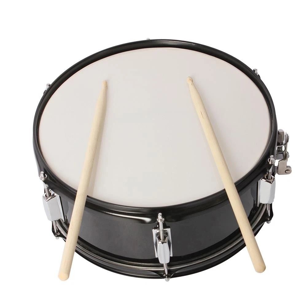 Marching Snare Drum Transparent with Drum Sticks